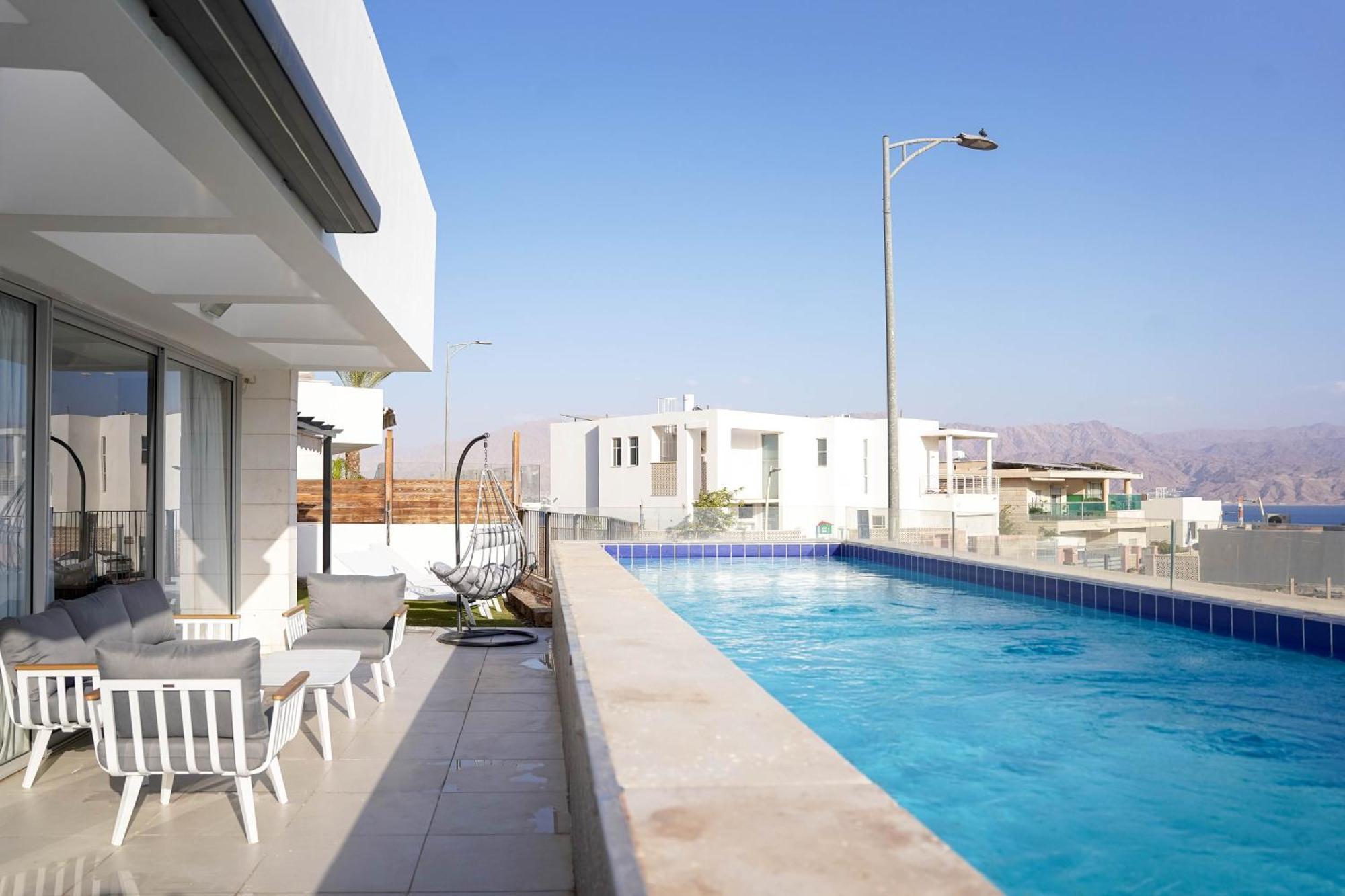 Yalarent Mountainside Duplexes With Private Pool エイラート エクステリア 写真
